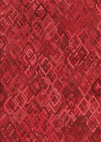 Machine Washable Transitional Red Rug, wshpat2411rd