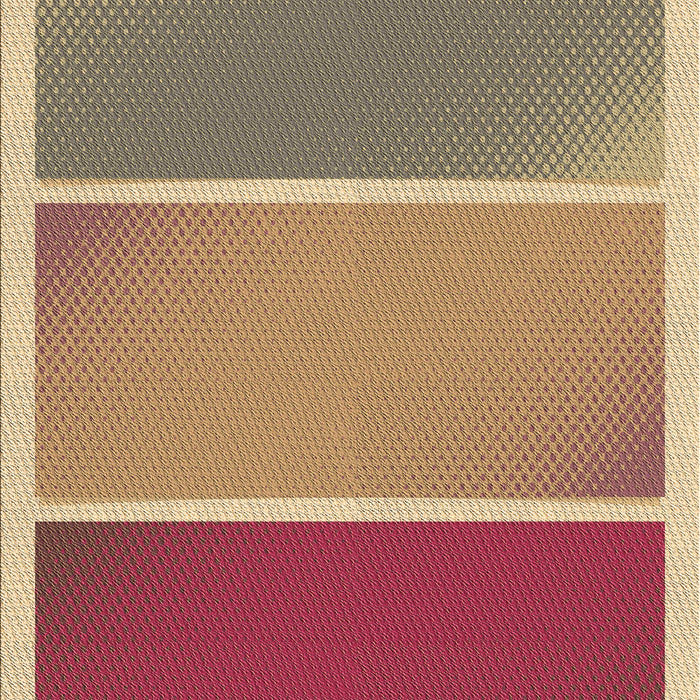 Machine Washable Transitional Brown Sand Brown Rug, wshpat2412brn