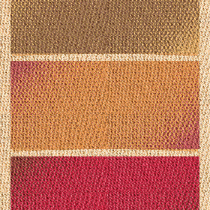 Machine Washable Transitional Orange Rug, wshpat2412org