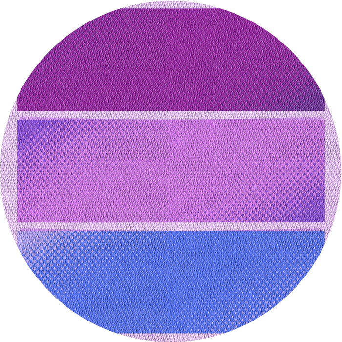 Square Machine Washable Transitional Purple Mimosa Purple Rug in a Living Room, wshpat2412pur