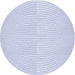 Square Patterned Lavender Blue Rug, pat2413blu