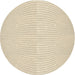 Square Patterned Moccasin Beige Rug, pat2413brn