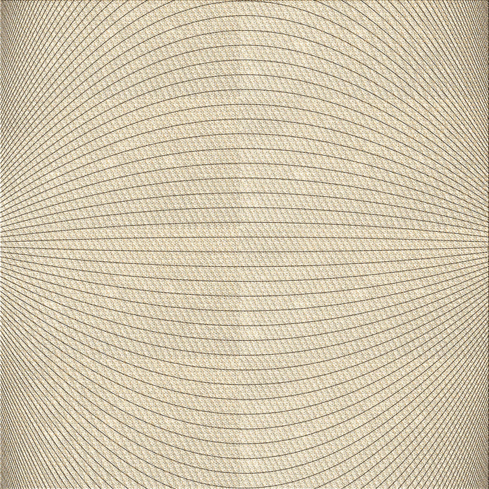 Round Patterned Moccasin Beige Rug, pat2413brn