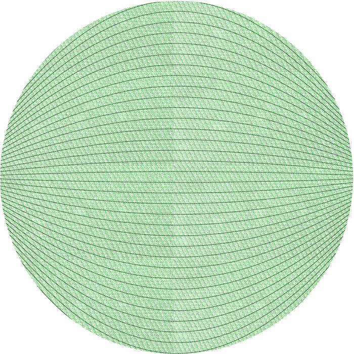 Square Patterned Mint Green Rug, pat2413grn