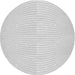 Square Patterned Platinum Gray Rug, pat2413gry