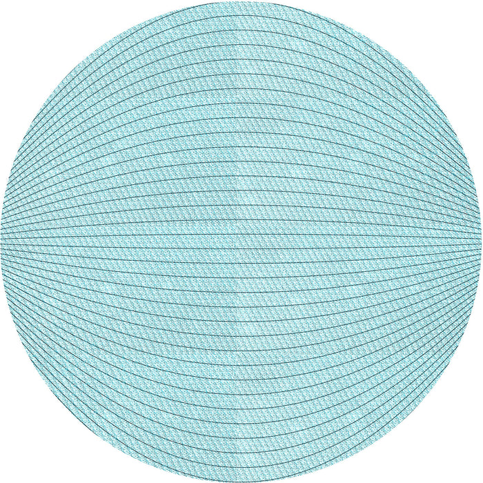 Square Patterned Electric Blue Rug, pat2413lblu