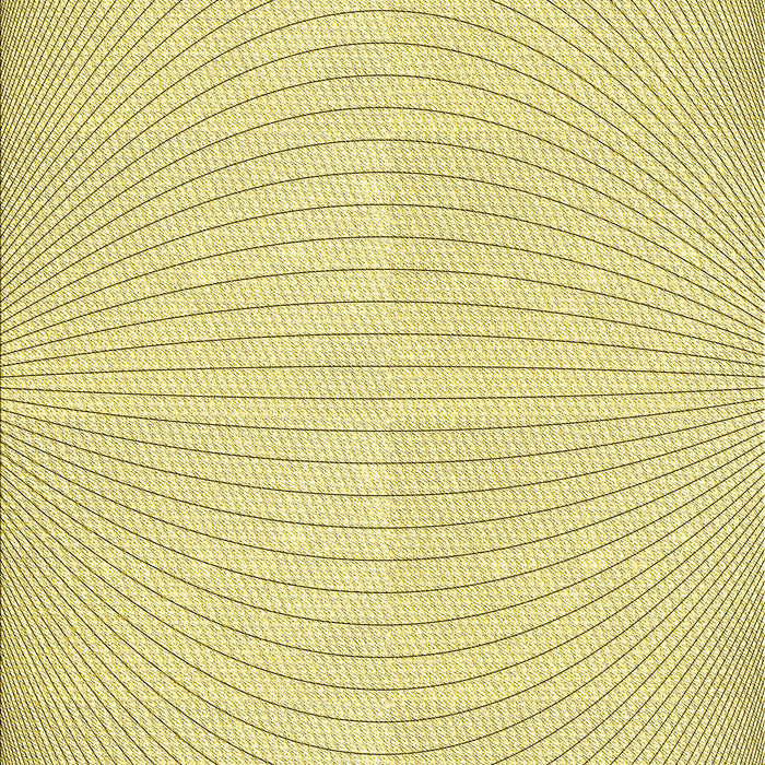 Machine Washable Transitional Sun Yellow Rug, wshpat2413yw