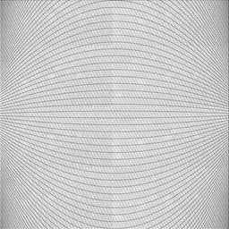 Sideview of Machine Washable Transitional White Smoke Rug, wshpat2413