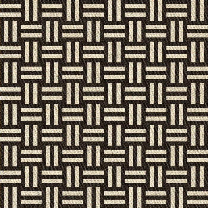 Round Patterned Midnight Gray Rug, pat2414brn