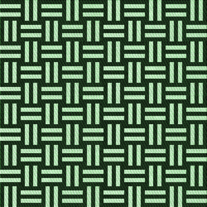 Round Patterned Pastel Green Rug, pat2414grn