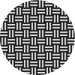 Square Patterned Cloud Gray Rug, pat2414gry