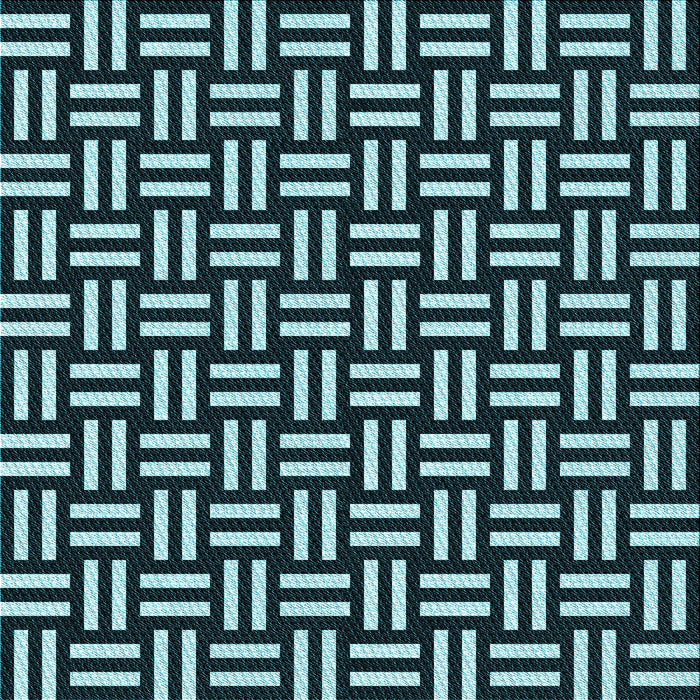 Round Patterned Tiffany Blue Rug, pat2414lblu