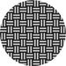 Square Machine Washable Transitional Silver Gray Rug, wshpat2414