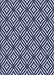 Patterned Night Blue Rug, pat2415blu