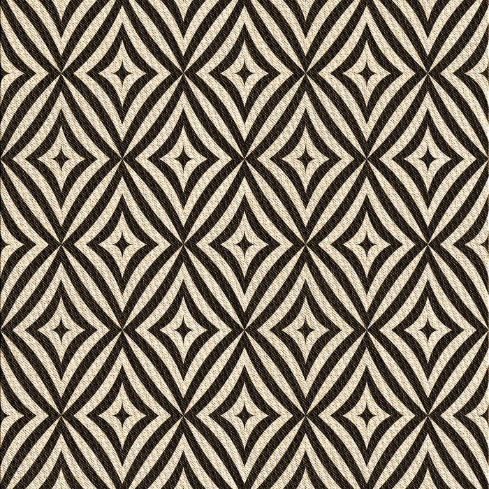 Patterned Midnight Gray Rug, pat2415brn