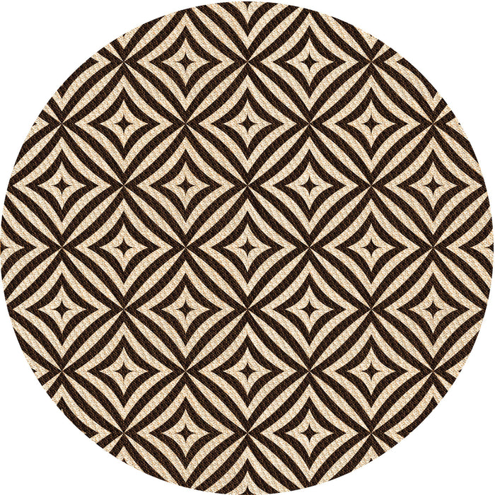 Square Machine Washable Transitional Black Brown Rug in a Living Room, wshpat2415org