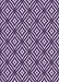 Patterned Dark Purple Rug, pat2415pur