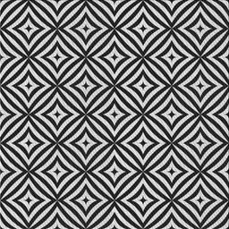 Square Patterned Gray Novelty Rug, pat2415