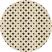 Square Patterned Moccasin Beige Rug, pat2416brn