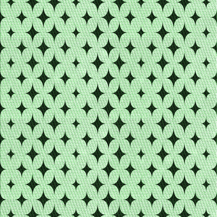 Machine Washable Transitional Mint Green Rug, wshpat2416grn