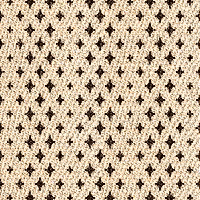 Patterned Copper Brown Rug, pat2416org