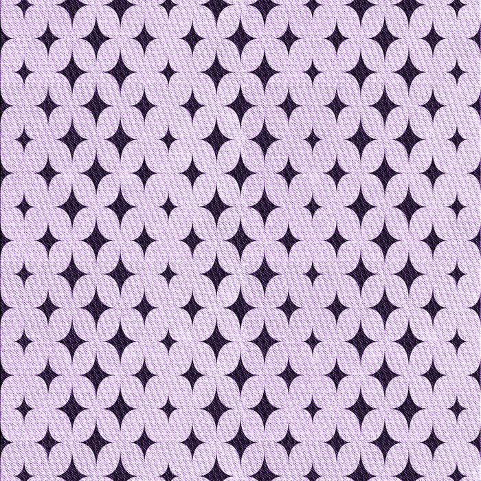 Machine Washable Transitional Lilac Purple Rug, wshpat2416pur