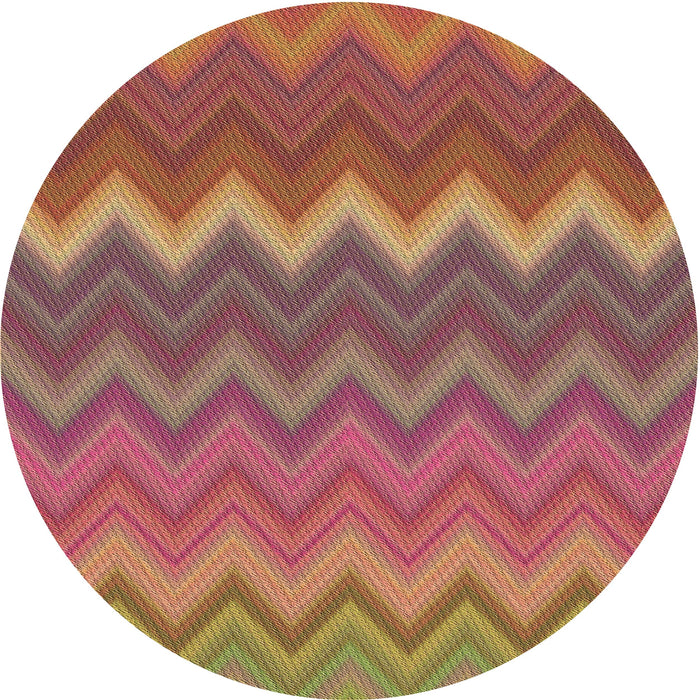 Square Patterned Bronze Brown Rug, pat2417brn