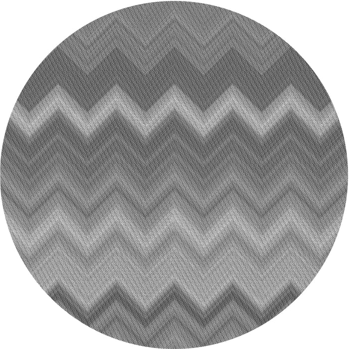 Square Machine Washable Transitional Gray Rug in a Living Room, wshpat2417gry