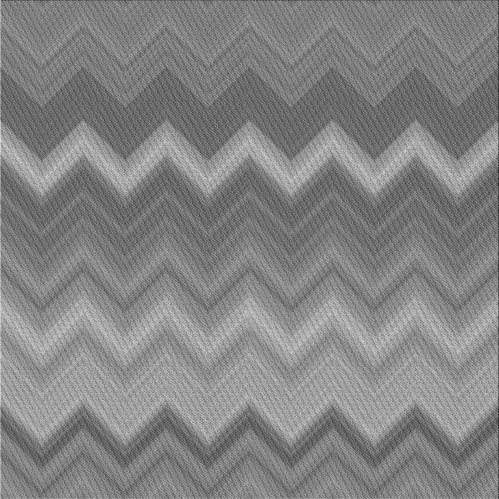 Round Patterned Gray Rug, pat2417gry