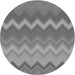 Square Patterned Gray Rug, pat2417gry