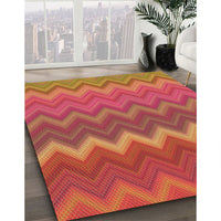 Patterned Red Rug, pat2417org