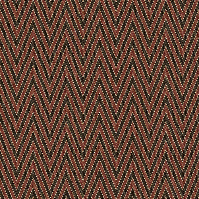 Round Patterned Sienna Brown Rug, pat2418brn