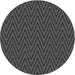 Square Patterned Charcoal Black Rug, pat2418gry