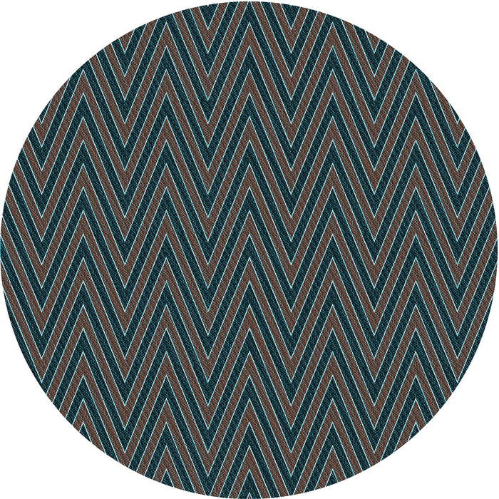 Square Patterned Charcoal Black Rug, pat2418lblu