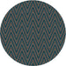 Square Patterned Charcoal Black Rug, pat2418lblu