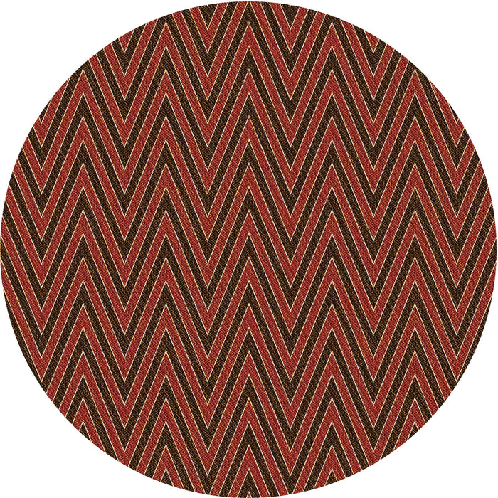 Square Machine Washable Transitional Red Rug in a Living Room, wshpat2418org