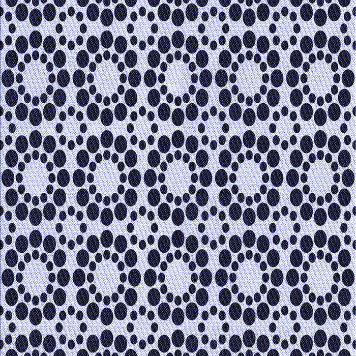 Patterned Midnight Blue Rug, pat2419blu