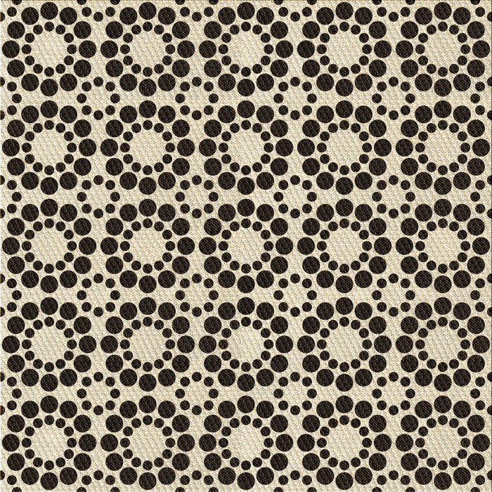 Round Machine Washable Transitional Deep Peach Orange Rug, wshpat2419brn