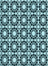 Patterned Blue Rug, pat2419lblu