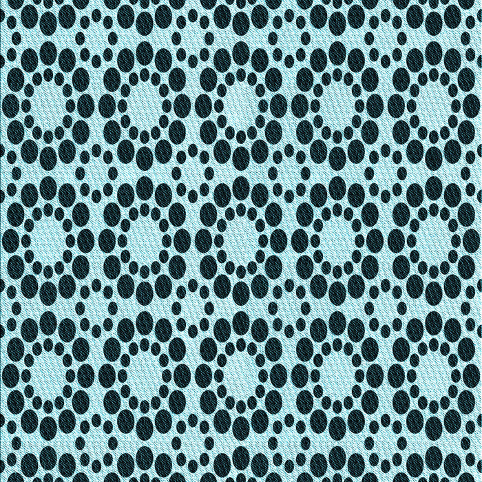 Machine Washable Transitional Blue Rug, wshpat2419lblu