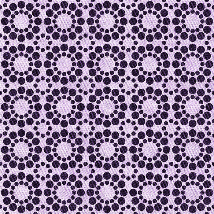 Round Machine Washable Transitional Blossom Pink Rug, wshpat2419pur