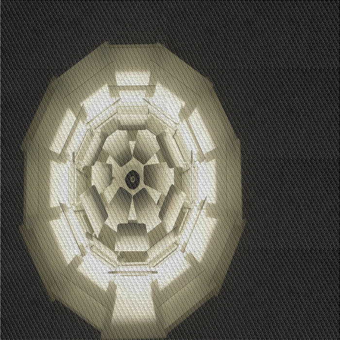 Sideview of Machine Washable Transitional Midnight Gray Rug, wshpat241