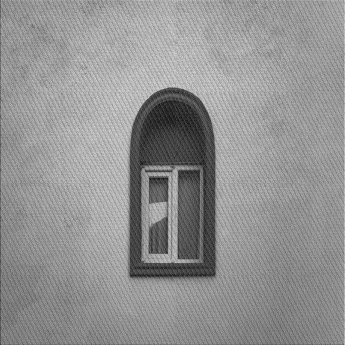 Round Patterned Cloud Gray Rug, pat242gry