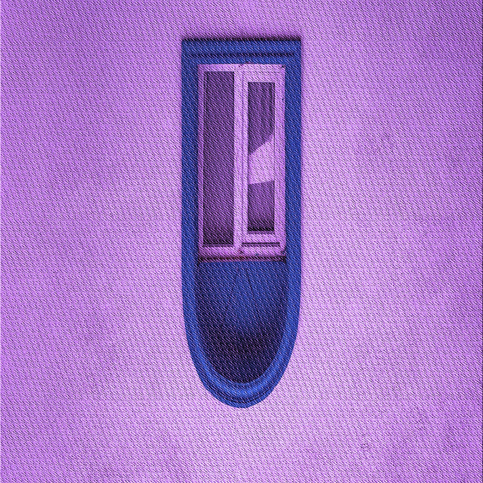 Patterned Violet Purple Rug, pat242pur