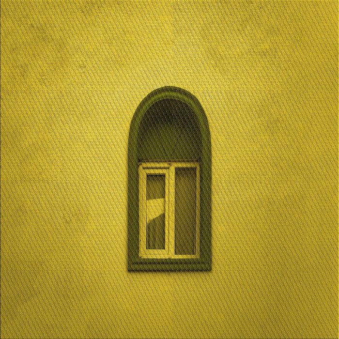 Round Patterned Dark Golden Brown Rug, pat242yw