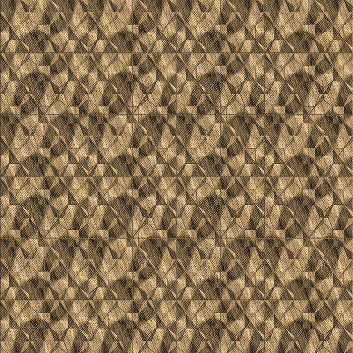 Patterned Golden Gold Rug, pat2420brn