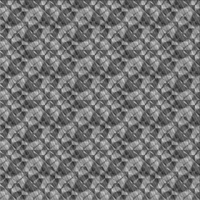 Square Patterned Dark Gray Novelty Rug, pat2420