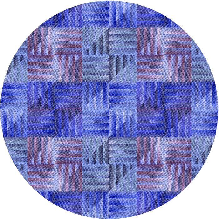 Square Machine Washable Transitional Sky Blue Rug in a Living Room, wshpat2421blu