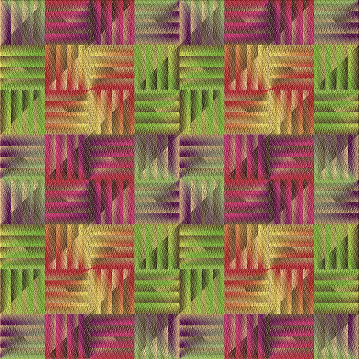 Round Patterned Brown Rug, pat2421brn