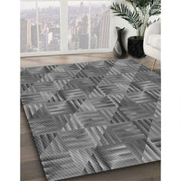 Patterned Gray Rug, pat2421gry